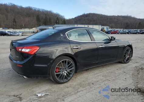 2016 Maserati Ghibli из США, поврежденный, VIN ZAM57XSA1G1171131